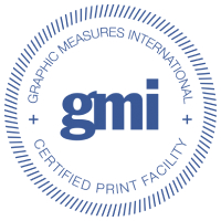 Graphic Measures International Certified Print Facility Logo