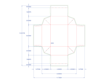 Glued Double side wall Schematic